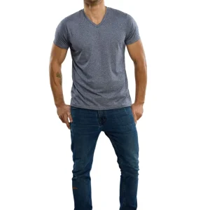 Playera Deportiva Slim Fit Cuello V Alfani SP117