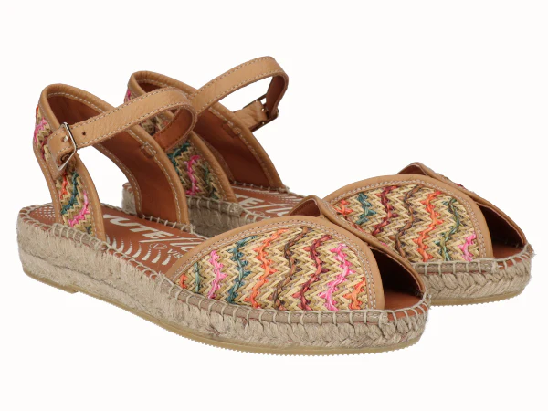 Sandalia Plana YuteFlex Multicolor - Imagen 3