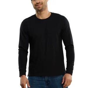 Playera Manga Larga Premium Estilo Waffle 0122-CR