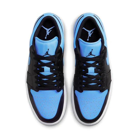 Jordan 1 Low Black University Blue - Imagen 3
