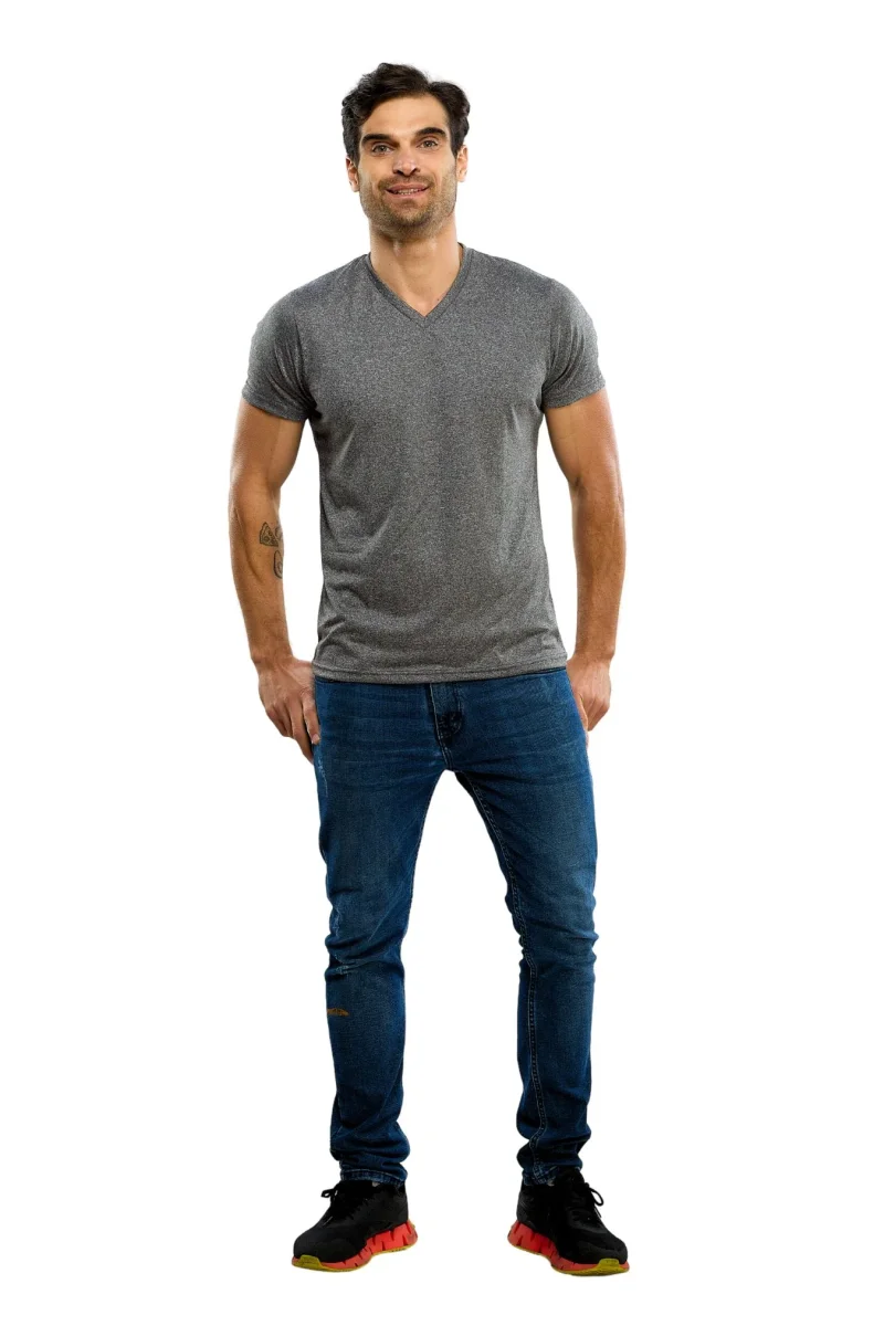 Playera Deportiva Slim Fit Cuello V Alfani SP117 - Imagen 8