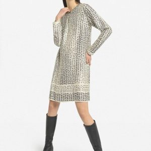Vestido mini de viscosa estampada Ottod'ame