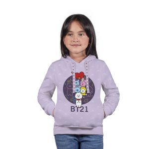 Buzo, Hoodie Con Capota, BTS – Niña
