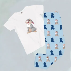 Pijama estampada de pantalón Largo Thumper (Tambor) Conejo Disney