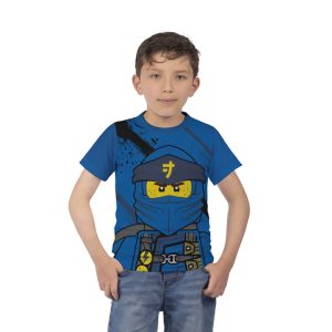 Camiseta Ninja Go Azul- Niño