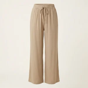 Pantalones Anchos de Cintura Alta