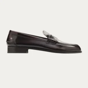 MOCASIN BANDA LIBERTY PIEL VACUNO BURDEOS