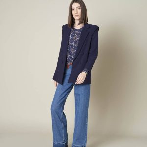 Chaqueta Podegernau Silvian Heach azul