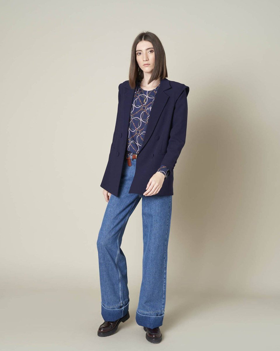 Chaqueta Podegernau Silvian Heach azul - Imagen 2