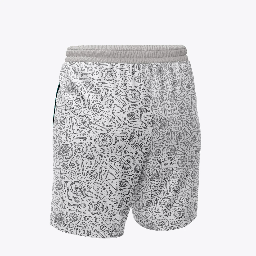 Bermudas / pantalonetas para caballero estampadas Bicicleta - Imagen 4