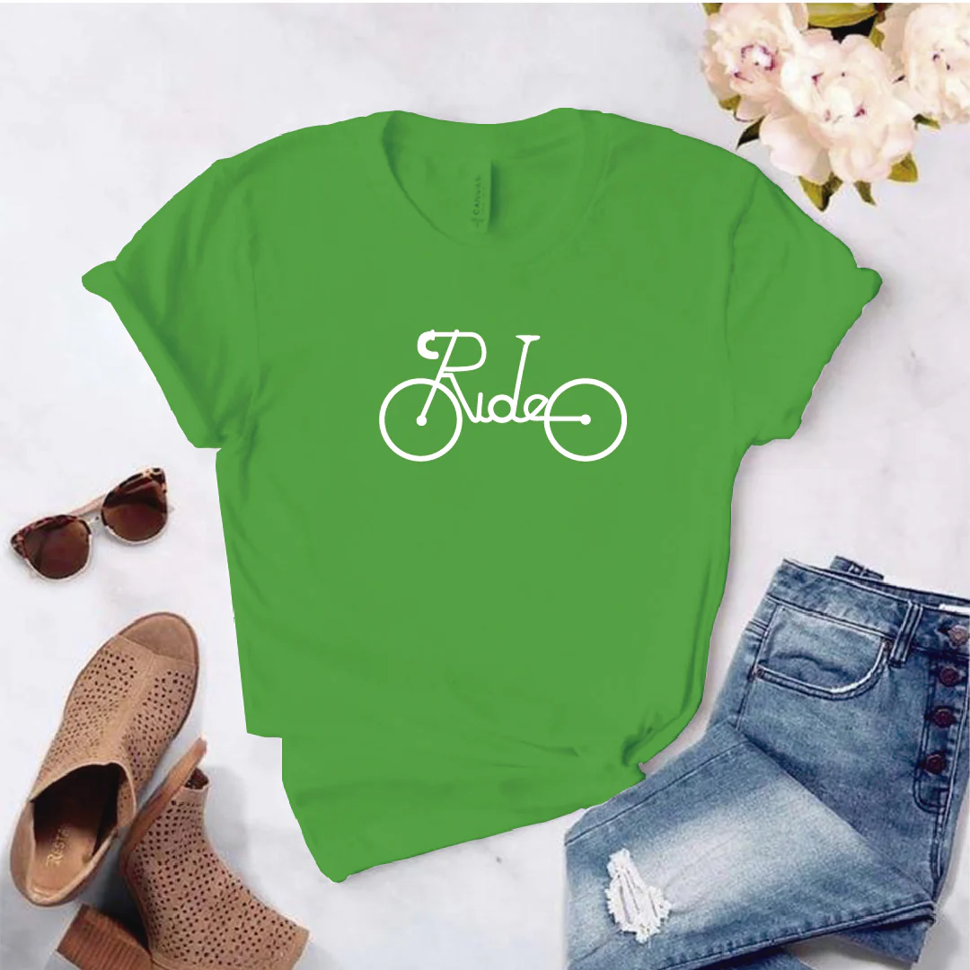 Camisa estampada tipo T-shirt RIDE BICICLETA - Imagen 7