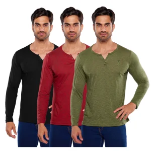 Pack 3 Playeras Cuello Aletilla Alfani Urban, 0124-3